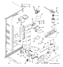 FRESH FOOD SECTION Diagram and Parts List for PSE25SGTECSS  General Electric Refrigerator