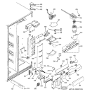 FRESH FOOD SECTION Diagram and Parts List for PSE27NHWACSS  General Electric Refrigerator