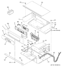 CONTROL PANEL Diagram and Parts List for JCKP70BM1BB  General Electric Wall Oven