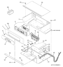 CONTROL PANEL Diagram and Parts List for JKP30WM1WW  General Electric Wall Oven