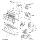INTERIOR PARTS 1 Diagram and Parts List for SCA2000FBB02  General Electric Microwave