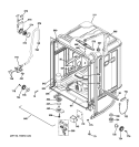 Part Location Diagram of WD03X10022 GE SPRING DOOR