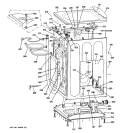 Part Location Diagram of WH19X10050 GE WIRE HARNESS