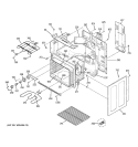 BODY PARTS Diagram and Parts List for JB900SK6SS  General Electric Range