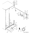 FRESH FOOD SECTION Diagram and Parts List for HSH25IFTFCC  Hotpoint Refrigerator