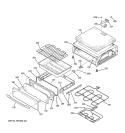 WARMING DRAWER Diagram and Parts List for JCB968SL6SS  General Electric Range