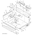 COOLING FAN Diagram and Parts List for PGS908SEM1SS  General Electric Range