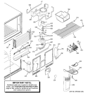 FREEZER SECTION Diagram and Parts List for GTS22JCPDRWW  General Electric Refrigerator