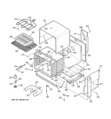 BODY PARTS Diagram and Parts List for JD900WK3WW  General Electric Range
