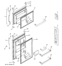 Part Location Diagram of WR12X10837 GE PK HANDLE LARGE Assembly
