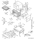 BODY PARTS Diagram and Parts List for JCS905BK3BB  General Electric Range
