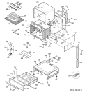 BODY PARTS Diagram and Parts List for JS905TK3WW  General Electric Range