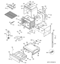 BODY PARTS Diagram and Parts List for JSP39CK4CC  General Electric Range
