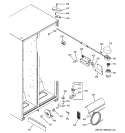 FRESH FOOD SECTION Diagram and Parts List for GSH22JFTCCC  General Electric Refrigerator