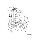 CONTROL PANEL PARTS Diagram and Parts List for ZDI15CBBB  General Electric Ice Maker