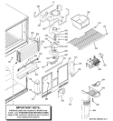 FREEZER SECTION Diagram and Parts List for GTL22JCPARBS  General Electric Refrigerator
