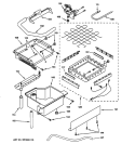 EVAPORATOR, ICE CUTTER GRID & WATER PARTS Diagram and Parts List for ZDIC150WSSA  General Electric Ice Maker