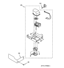 PUMP PARTS Diagram and Parts List for ZDIC150WSSA  General Electric Ice Maker
