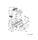 CONTROL PANEL PARTS Diagram and Parts List for ZDIC150WSSA  General Electric Ice Maker