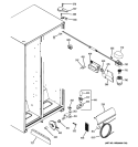 FRESH FOOD SECTION Diagram and Parts List for GSL22JFTDBS  General Electric Refrigerator