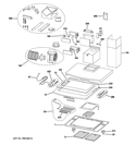 RANGE HOOD Diagram and Parts List for ZV800SJ1SS  General Electric Range Hood