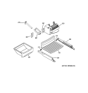 ICE MAKER & DISPENSER Diagram and Parts List for GSK25LHWACCC  General Electric Refrigerator