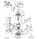 PUMP Diagram and Parts List for GNSM48F00  General Electric Water Softener