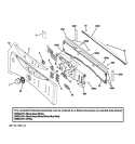 Part Location Diagram of WE1M778 GE BEZEL