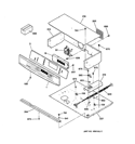 CONTROL PANEL Diagram and Parts List for JT910CA2CC  General Electric Wall Oven