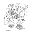 BODY PARTS Diagram and Parts List for JT910CA2CC  General Electric Wall Oven