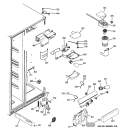FRESH FOOD SECTION Diagram and Parts List for GSHF5PGXAEWW  General Electric Refrigerator