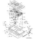 Part Location Diagram of WB25T10080 GE LIGHT INDICATOR Assembly