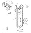Part Location Diagram of WR55X10800 GE INTERFACE DISPENSER Assembly