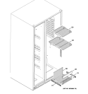 FREEZER SHELVES Diagram and Parts List for GSHF6PHXBEWW  General Electric Refrigerator