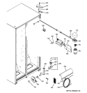 FRESH FOOD SECTION Diagram and Parts List for BSS25JSTDSS  General Electric Refrigerator
