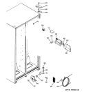 FRESH FOOD SECTION Diagram and Parts List for GSS25JETDWW  General Electric Refrigerator