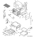 BODY PARTS Diagram and Parts List for PGS968SEM2SS  General Electric Range