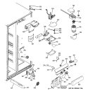 FRESH FOOD SECTION Diagram and Parts List for GSCS3PGXAFSS  General Electric Refrigerator