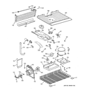 UNIT PARTS Diagram and Parts List for GTT18HCMERCC  General Electric Refrigerator