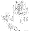 Part Location Diagram of WP26X10084 GE ICR PWB-K