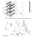 UNIT PARTS Diagram and Parts List for FUM17DTBRWH  General Electric Freezer