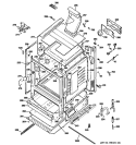 BODY PARTS Diagram and Parts List for PGB900SEM2SS  General Electric Range