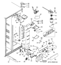 FRESH FOOD SECTION Diagram and Parts List for HSK27MGWACCC  Hotpoint Refrigerator