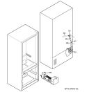 UNIT PARTS Diagram and Parts List for GDL22KCWASS  General Electric Refrigerator