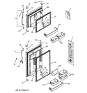 Part Location Diagram of WR12X10905 GE HANDLE AND CAP Assembly