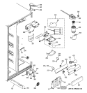 FRESH FOOD SECTION Diagram and Parts List for GSS25QGTICC  General Electric Refrigerator