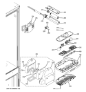 FRESH FOOD SECTION Diagram and Parts List for PGCS1NFXCSS  General Electric Refrigerator