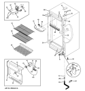 Part Location Diagram of WR12X10891 GE HINGE-UPPER