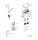 WATER FILTER Diagram and Parts List for GNSV75RWW00  General Electric Water Filter System