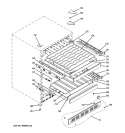CABINET & SHELVES Diagram and Parts List for ZDWT240PCBS  General Electric Wine and Beverage Cooler
